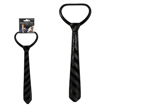 ŁYŻKA DO BUTÓW - KRAWAT OBUWIA CZARNA HACZYK 36 CM