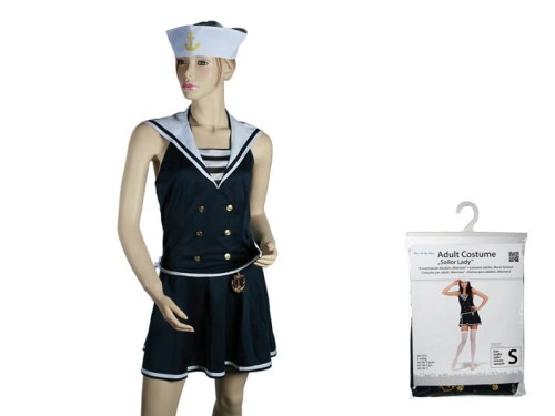 DAMSKI STRÓJ KOBIETY ŻEGLARKI PRZEBRANIE MARYNARZ