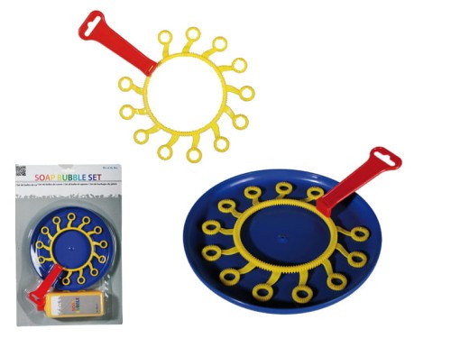 BAŃKI MYDLANE ZESTAW PŁYN 420 ML UCHWYT TALERZ