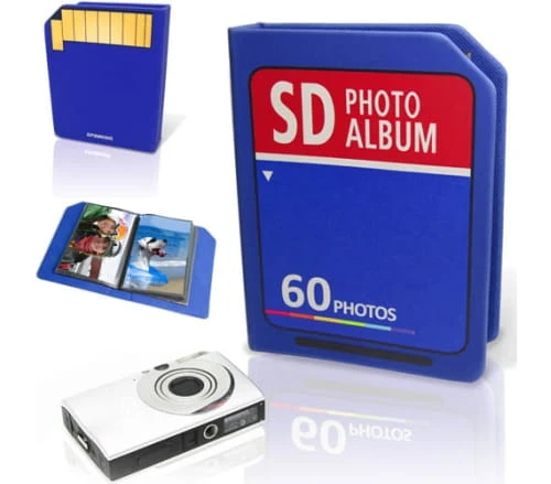 FOTOALBUM KARTA SD ALBUM DO ZDJĘĆ PAMIĘCI MICRO