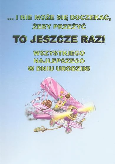 KARNET POCZTÓWKA URODZINOWA KOPERTĄ 50 URODZINY 3 2