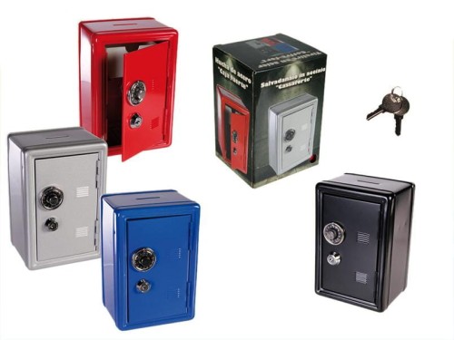 SKARBONKA MINI SEJF BIURKO KASETKA PANCERNA SZYFR 2