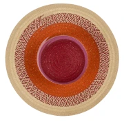 Kolorowy kapelusz słomkowy damski - letni kapelusz plażowy z rondem  (4).webp