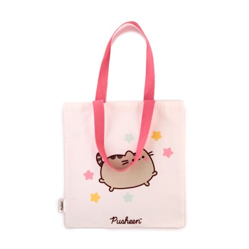 Torba Pusheen na ramię shopper - ekologiczna torba na zakupy z kotem  (2).jpg