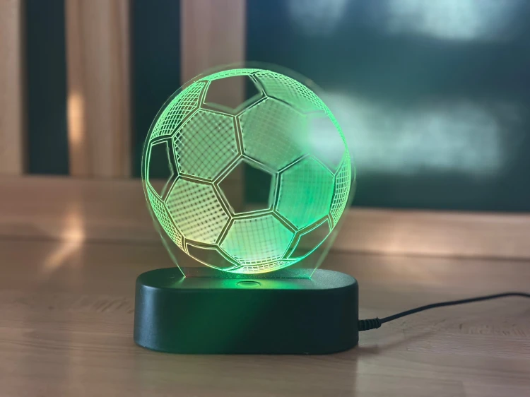 Piłka nożna 3D Lampka LED zielony.jpeg