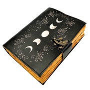 Notes Skórzany Retro Fazy Księżyca - Skóra Kozia - 200 stron  (3).jpg