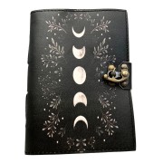 Notes Skórzany Retro Fazy Księżyca - Skóra Kozia - 200 stron  (5).jpg