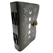 Notes Skórzany Retro Fazy Księżyca - Skóra Kozia - 200 stron  (7).jpg