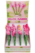 Długopis Flaming Tropikalny - Różowy Gadżet do Biura i Szkoły  (1).jpg