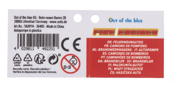 Wóz strażacki z napędem - auto strażackie zabawka dla dzieci  (3).webp