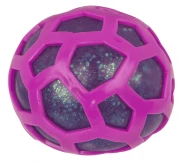 Gigantyczny gniotek brokatowy w siatce - duża piłka antystresowa XXL  (5).webp