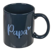 Kubek Papa na Dzień Ojca - elegancki prezent dla taty kamionka 320ml  (3).webp