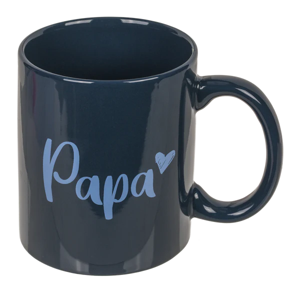 Kubek Papa na Dzień Ojca - elegancki prezent dla taty kamionka 320ml  (3).webp