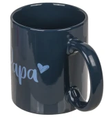 Kubek Papa na Dzień Ojca - elegancki prezent dla taty kamionka 320ml  (4).webp