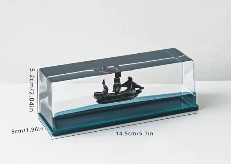 Statek Piracki w Płynie - Ruchoma Dekoracja Antystresowa  (3).jpg