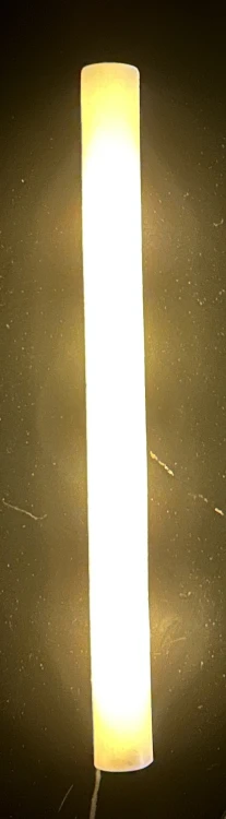 Żółta pałka LED - świecący miecz imprezowy 47cm światło stałe  (1).jpg