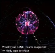 Kula plazmowa - lampka edukacyjna na USB 15cm reaguje na dotyk  (2).jpg