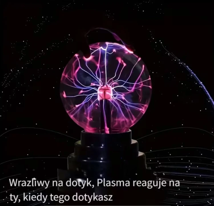Kula plazmowa - lampka edukacyjna na USB 15cm reaguje na dotyk  (2).jpg