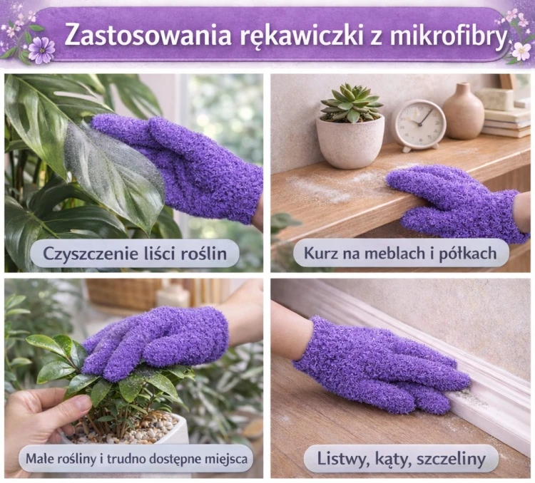 Rękawiczki z mikrofibry do kurzu i roślin - czyścik do liści 2w1  (2).jpg