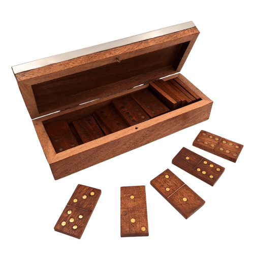 Eleganckie domino w drewnianym pudełku - klasyczna gra zestaw  (2).png