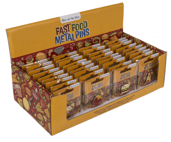 Metalowy pin fast food do plecaka i kurtki - przypinka 1 szt.  (2).webp