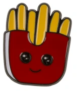 Metalowy pin fast food do plecaka i kurtki - przypinka 1 szt.  (7).webp