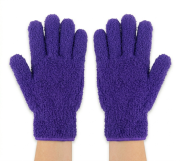 Rękawiczki z mikrofibry do kurzu i roślin - czyścik do liści 2w1  (2)