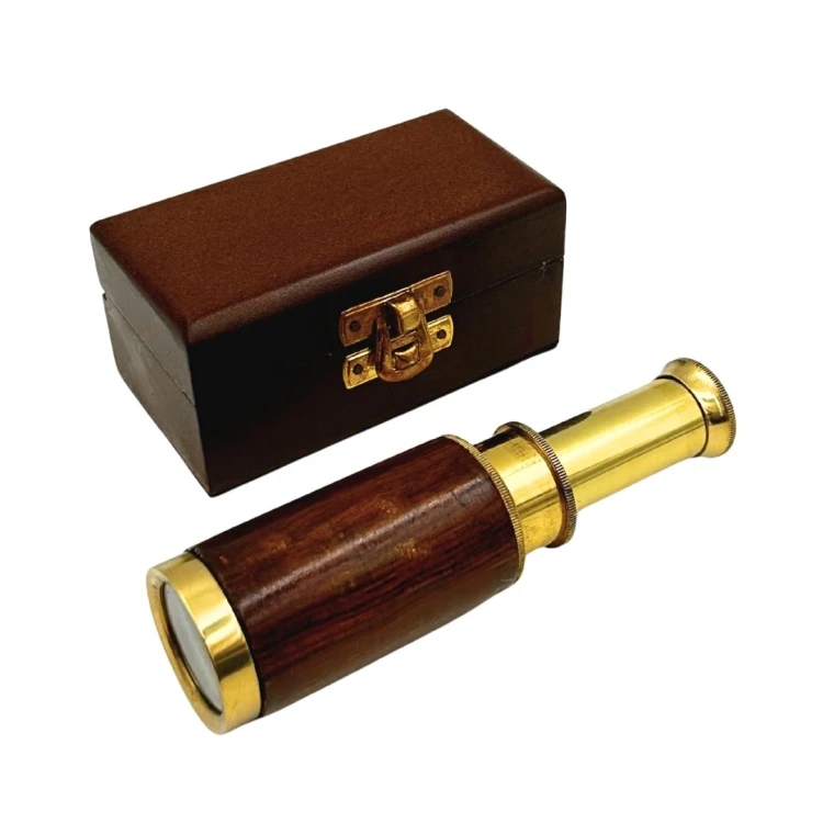 Luneta mosiężna w drewnianym pudełku - retro prezent dla podróżnika  (2).jpg