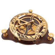Zegar słoneczny z kompasem na drewnianej podstawie - prezent retro  (3).png