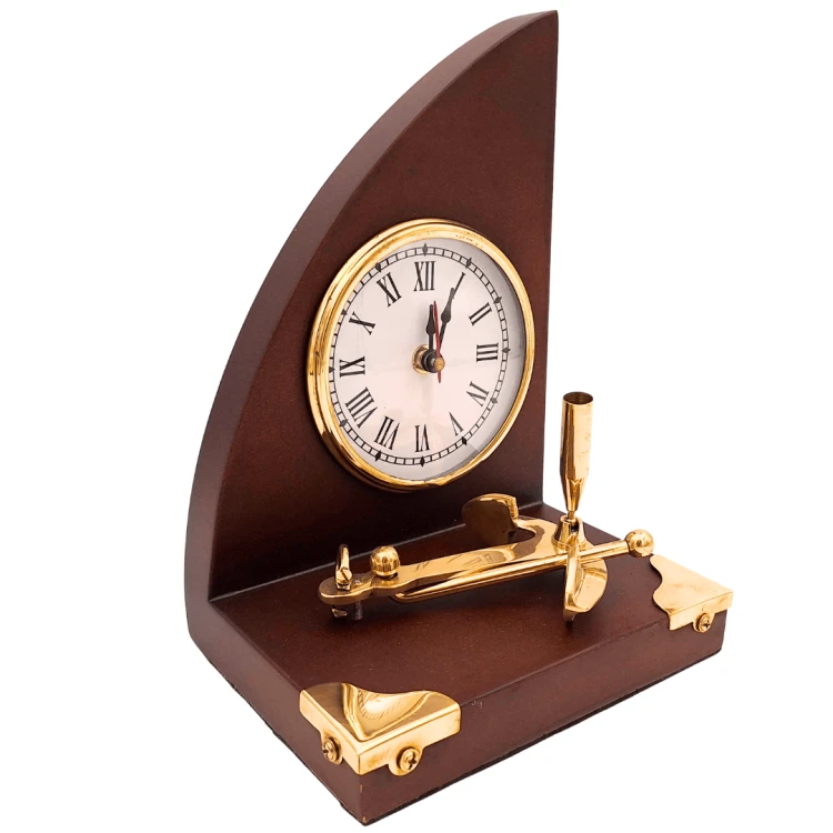 Marynistyczny zestaw biurkowy - zegar i organizer kapitański na prezent  (1).png