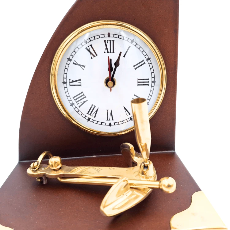 Marynistyczny zestaw biurkowy - zegar i organizer kapitański na prezent  (5).png