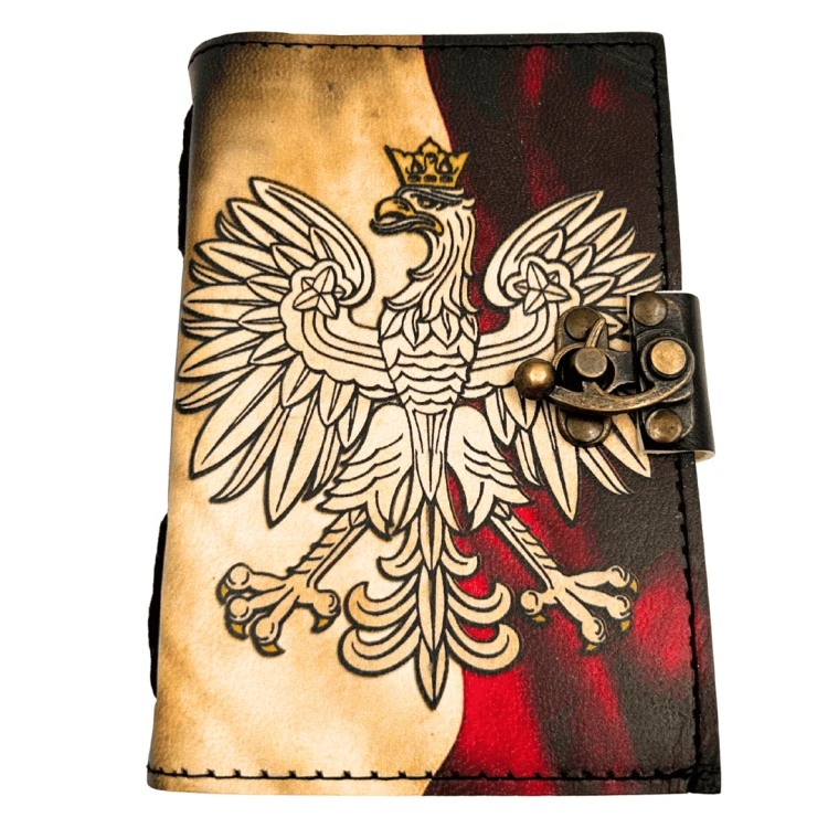 Notes skórzany z polskim orłem - patriotyczny notatnik vintage 200 stron  (4).png
