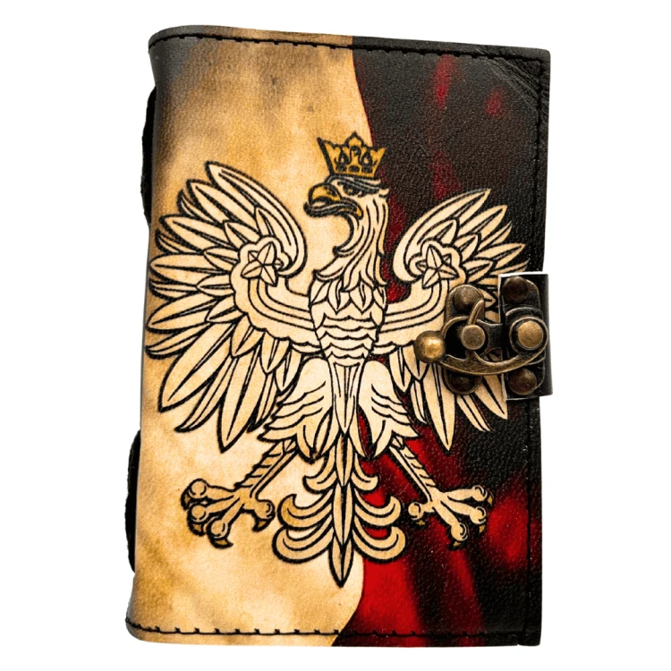 Notes skórzany z polskim orłem - patriotyczny notatnik vintage 200 stron  (7).png