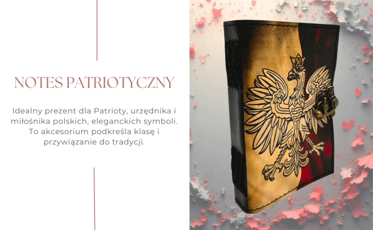 Notes skórzany z polskim orłem - patriotyczny notatnik vintage 200 stron  (8).png