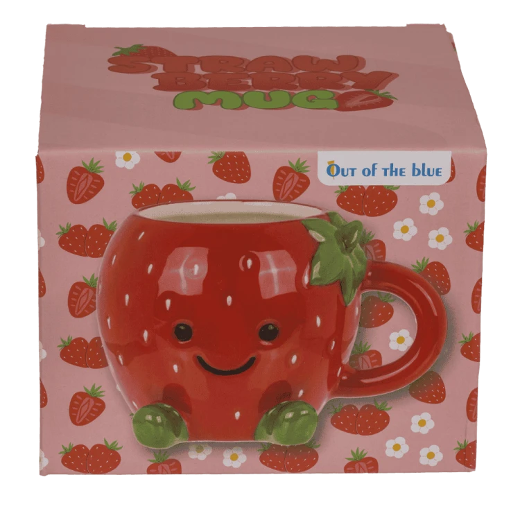 Kubek Truskawka Kawaii - uroczy kubek na prezent dla dziewczyny 410 ml  (2).png