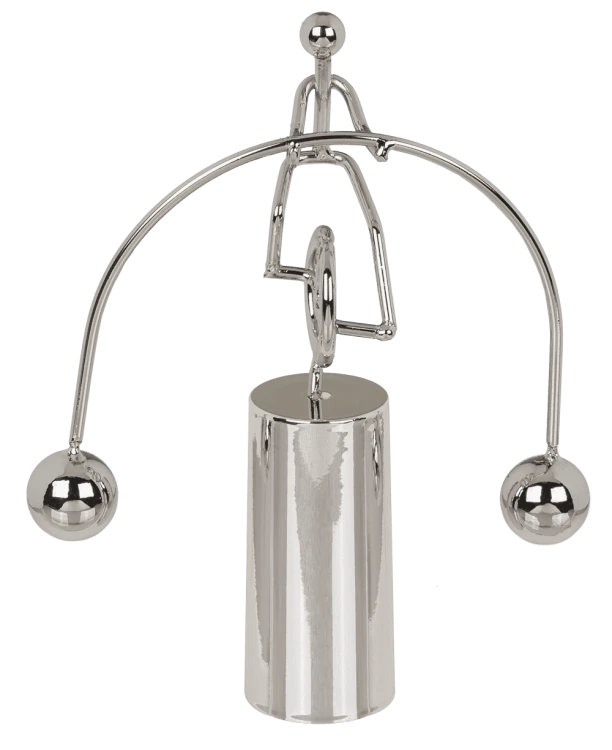 Kinetyczny monocykl figurka balansująca - ozdoba na biurko z metalu  (3).png