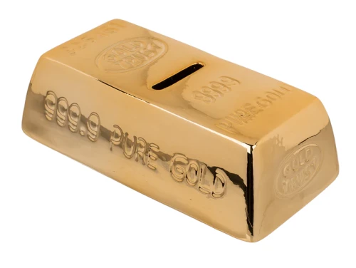 SKARBONKA SZTABA ZŁOTA SZTABKA CERAMICZNA ZŁOTO 4