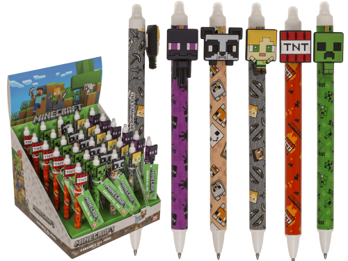 Długopis wymazywalny Minecraft - Ścieralny długopis dla fana gier  (1).png