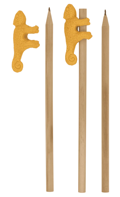 Ołówek z gumką zwierzątka - Śmieszny ołówek do nauki pisania  (3).png