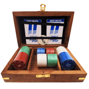 Zestaw do pokera w drewnianym pudełku - 100 żetonów i karty  (3).png