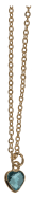 Naszyjnik serce z kryształem - Biżuteria damska na prezent  (7).png