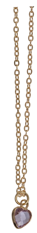 Naszyjnik serce z kryształem - Biżuteria damska na prezent  (10).png