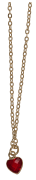 Naszyjnik serce z kryształem - Biżuteria damska na prezent  (15).png