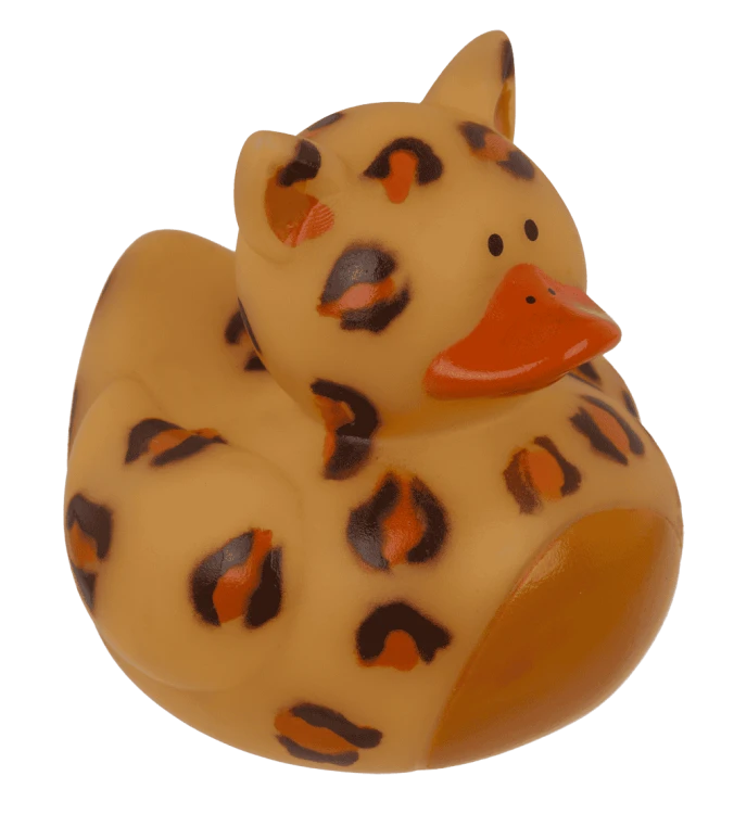Kaczuszka do kąpieli safari - Gumowa kaczka piszcząca dla dzieci  (5).png