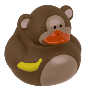 Kaczuszka do kąpieli safari - Gumowa kaczka piszcząca dla dzieci  (7).png