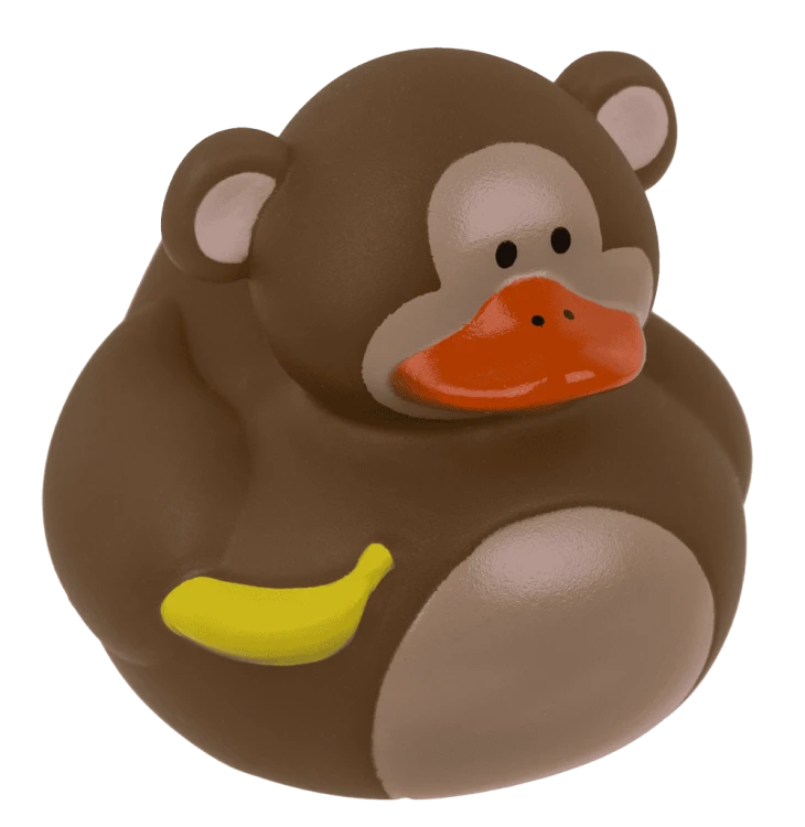 Kaczuszka do kąpieli safari - Gumowa kaczka piszcząca dla dzieci  (7).png