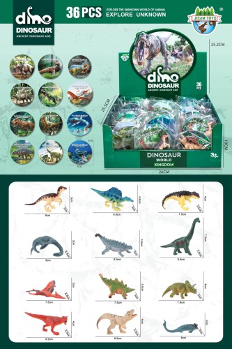 Zestaw figurek dinozaurów - mini kolekcja jurajski świat zabawka  (1).jpg