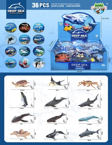 Figurki zwierzęta morskie - zestaw podwodny świat ocean zabawka  (2).jpg