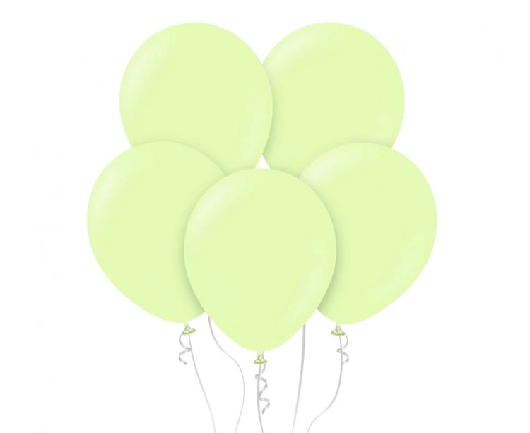 Balony 18" Macaron Pistachio , 25 szt.