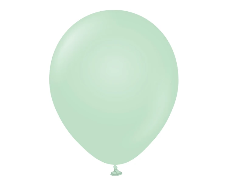 Balony 18" Macaron Green , 25 szt.